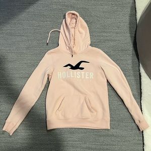 Hollister sweatshirt light pink size x-small lightly used